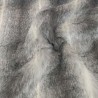 Merging Ombre Grey Luxury Faux Fur Fabric - AC 435