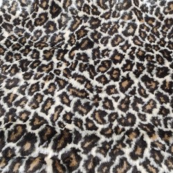 Leopard Luxury Faux Fur Fabric - AC 435