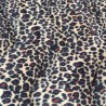 Leopard Soft Animal Print Velboa Faux Fur Fabric