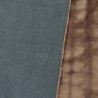 Super Luxury Faux Fur Fabric Material - Copper 2" Vertical Groove - High Quality