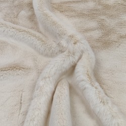 Super Luxury Faux Fur Fabric Material - Toffee - High Quality