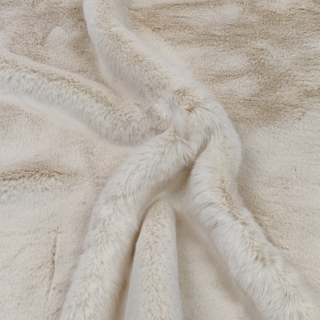 Super Luxury Faux Fur Fabric Material - Toffee - High Quality