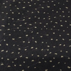 Super Luxury Faux Fur Fabric Material - Brown Beige With Fleck - High Quality