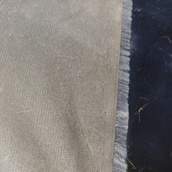 Super Luxury Faux Fur Fabric Material - Navy - High Quality