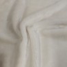 Super Luxury Faux Fur Fabric Material - Cream - High Quality