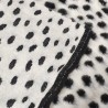 Super Luxury Faux Fur Fabric Material - Dalmation - High Quality