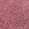 Super Luxury Faux Fur Fabric Material - Rose Pink Curly - High Quality
