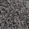 Super Luxury Faux Fur Fabric Material - Mongolian Black & White - High Quality