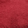 Super Luxury Faux Fur Fabric Material - Mongolian Strawberry Red - High Quality