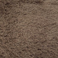 Super Luxury Faux Fur Fabric Material - Mongolian Nutmeg Brown - High Quality