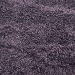 Super Luxury Faux Fur Fabric Material - Mongolian Burgundy Wine - High Quality
