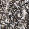 Deluxe Leopard Luxury Faux Fur Fabric - AC 435