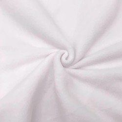 White Premium Anti-Pill Polar Fleece Fabric