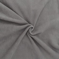 Silver Premium Anti-Pill Polar Fleece Fabric