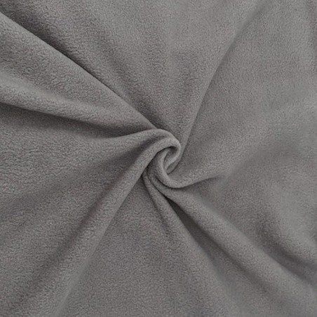 Silver Premium Anti-Pill Polar Fleece Fabric
