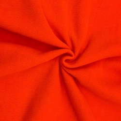 Flo-Orange Premium Anti-Pill Polar Fleece Fabric
