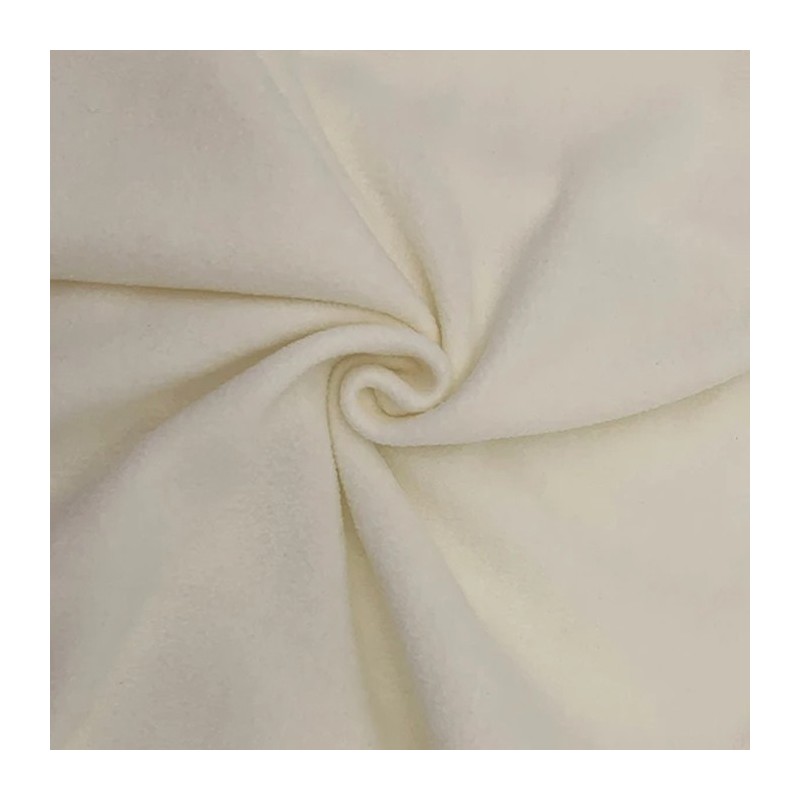 Cream Premium Anti-Pill Polar Fleece Fabric