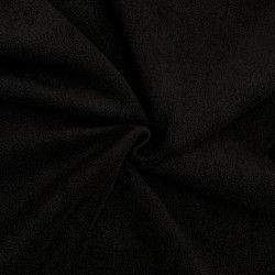 Black Premium Anti-Pill Polar Fleece Fabric