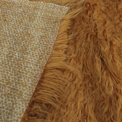 Shaggy Chestnut Premium Faux Fur Fabric