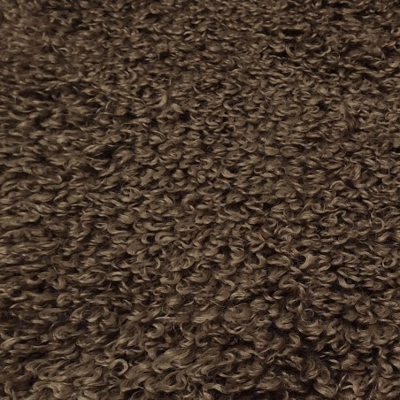 Curly Shaggy Nutmeg Premium Faux Fur Fabric