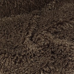 Curly Shaggy Nutmeg Premium Faux Fur Fabric