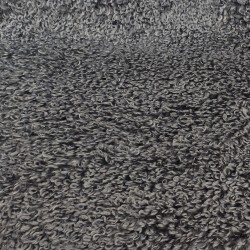 Curly Shaggy Grey Premium Faux Fur Fabric