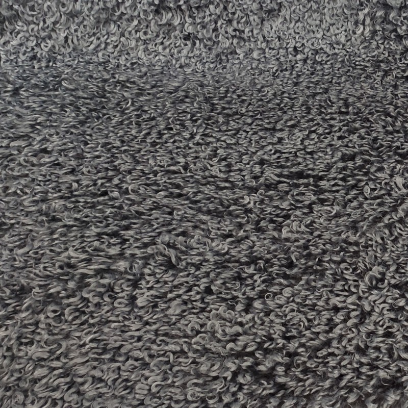 Curly Shaggy Grey Premium Faux Fur Fabric