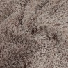 Curly Shaggy Dust Pink Premium Faux Fur Fabric