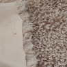 Curly Shaggy Dust Pink Premium Faux Fur Fabric
