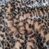 Super Deluxe Luxury Faux Fur Fabric Material - Leopard