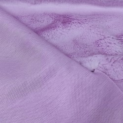 Super Luxury Faux Fur Fabric Material - Lilac - High Quality