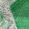 Emerald Frost Multicoloured Faux Fur Fabric - AC 356 / YF54