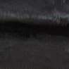 Super Deluxe Luxury Faux Fur Fabric Material - Black Long Hair 4cm