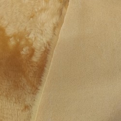 Honey Gold Premium Short Pile Faux Fur Fabric