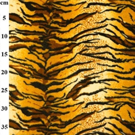 Tiger Print Premium Anti-Pill Polar Fleece Designs Fabric