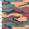 Jungle Camo Print Premium Anti-Pill Polar Fleece Designs Fabric
