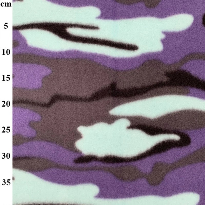 Urban Camo Print Premium Anti-Pill Polar Fleece Designs Fabric
