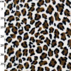 Cheetah Print Premium Anti-Pill Polar Fleece Designs Fabric