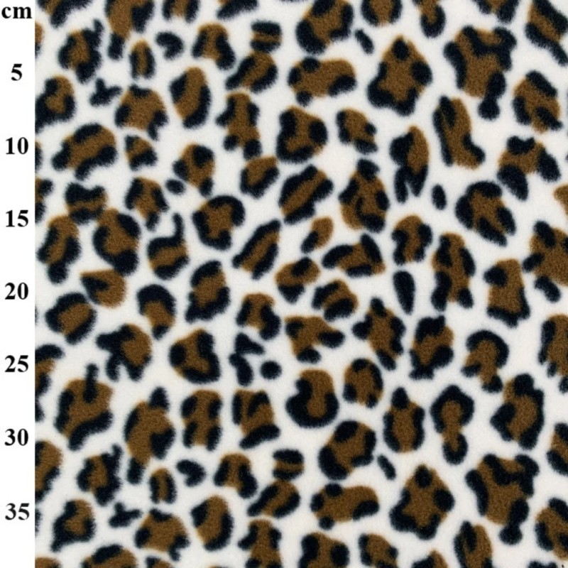Cheetah Print Premium Anti-Pill Polar Fleece Designs Fabric