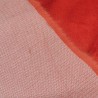 Super Deluxe Luxury Faux Fur Fabric Material - Salmon Pink / Red