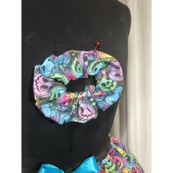Adults Extra Small Handmade Black Rainbow Pumpkin Tutu With Netting & Matching Scrunchie