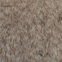 Super Deluxe Luxury Faux Fur Fabric Material - Brown Bear - SAL-1537