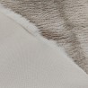Super Deluxe Luxury Faux Fur Fabric Material - Silver Grey 2cm - 7573