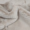 Super Deluxe Luxury Faux Fur Fabric Material - Silver Grey 2cm - 7573