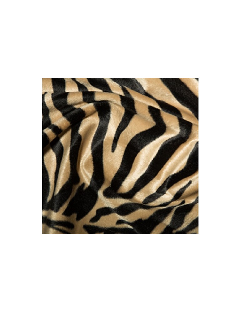 Antelope Soft Animal Print Velboa Faux Fur Fabric