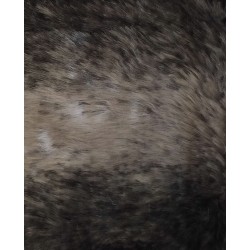 Super Luxury Faux Fur Fabric Material - Minc Stripe - High Quality