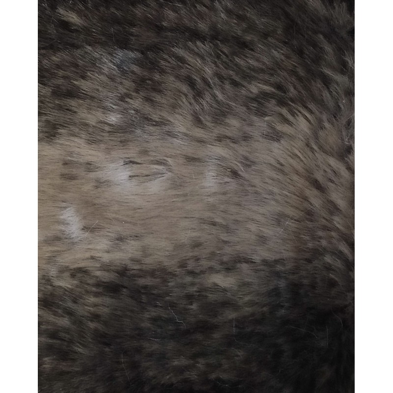 Super Luxury Faux Fur Fabric Material - Minc Stripe - High Quality