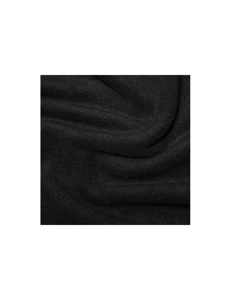 Black Premium Anti-Pill Polar Fleece Fabric