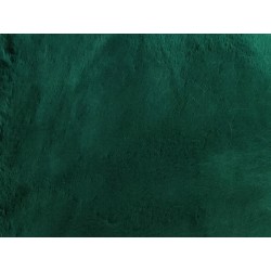 Super Luxury Faux Fur Fabric Material - Bottle Green - High Quality