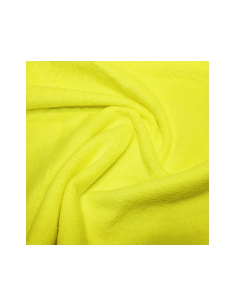 Flo-Yellow Premium Anti-Pill Polar Fleece Fabric